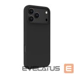 Back panel cover Evelatus Apple iPhone 17 Pro Max Premium Magsafe Soft Touch Silicone Case Black