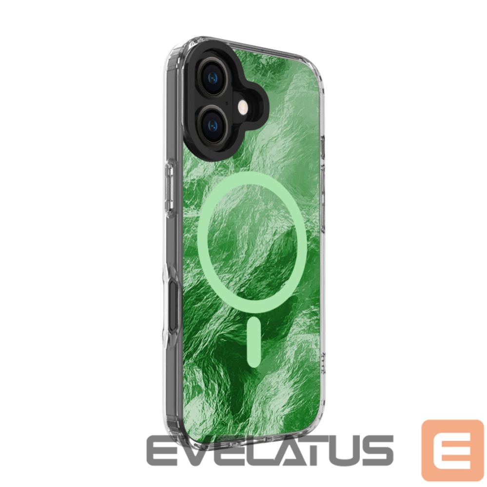 Back panel cover Evelatus Apple iPhone 17 IMD Glacier Case with Magsafe Green