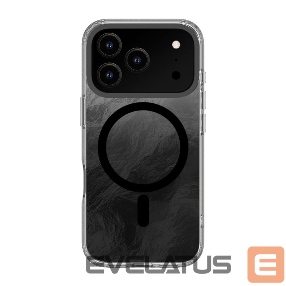 Back panel cover Evelatus Apple iPhone 17 Pro IMD Glacier Case with Magsafe Black