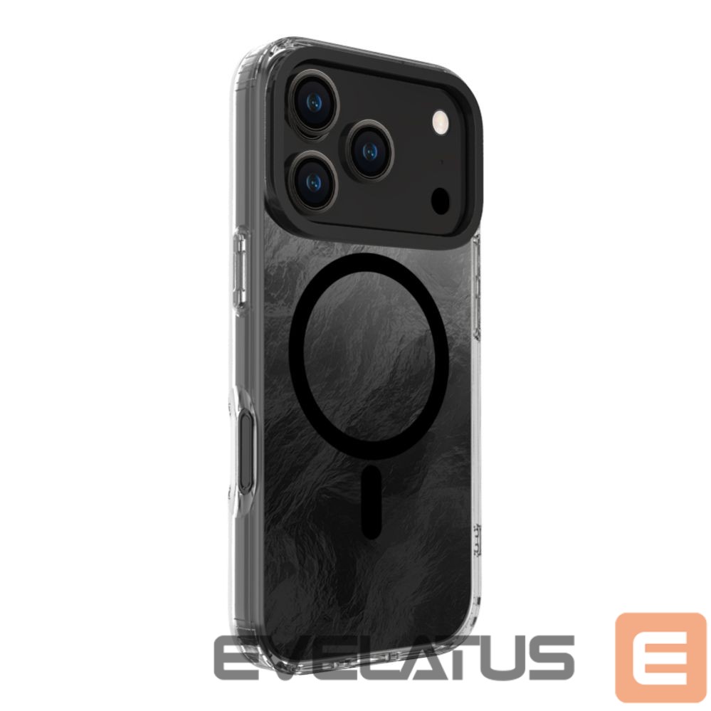 Back panel cover Evelatus Apple iPhone 17 Pro IMD Glacier Case with Magsafe Black