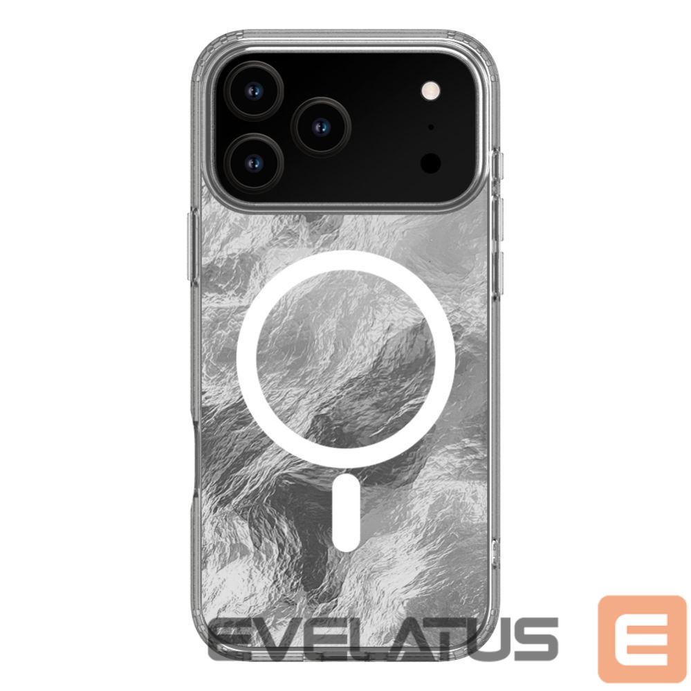 Back panel cover Evelatus Apple iPhone 17 Pro Max IMD Glacier Case with Magsafe Gray