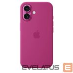 Back panel cover Apple - MYY53ZM/A Apple Silicone Magsafe Cover for iPhone 16 Fuchsia