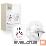 Adapter Tech-Protect Universal WL-09 UNIVERSAL TRAVEL ADAPTER FROM EU WHITE White