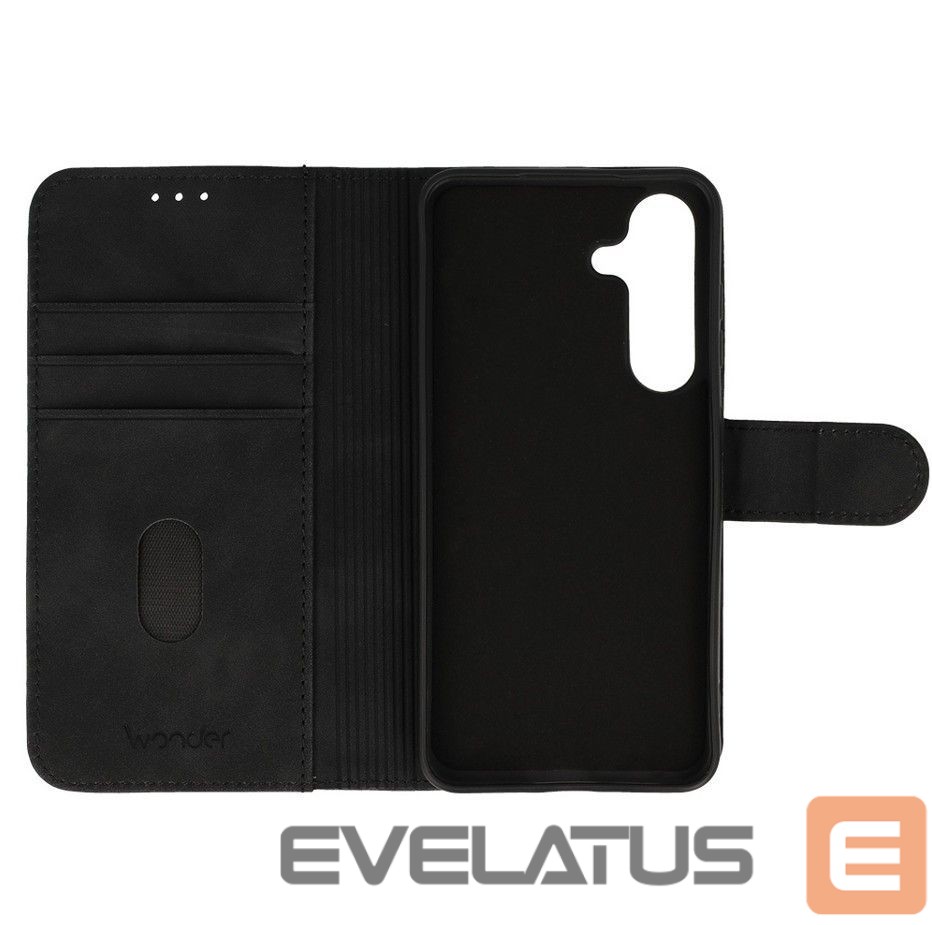 Book case iLike Samsung Galaxy A17 5G Wonder Fancy Holster case Black