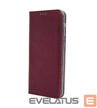 Book case iLike Samsung Galaxy A17 Smart Magnetic Book case Burgundy
