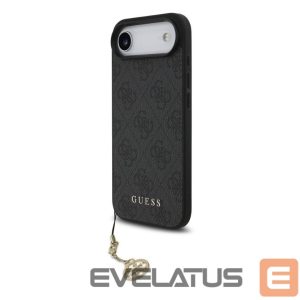 Back panel cover Guess Apple iPhone Air Tone on Tone  4G Charm Case Gray