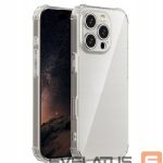 Back panel cover iLike Apple iPhone 17 Pro Max Anti Shock 1,5 mm case Transparent
