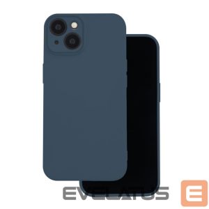 Back panel cover iLike Apple iPhone 17 Pro Silicone case Dark Blue
