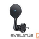 Auto charger Wozinsky  WCT5-6S4Y Car Holder with Qi/MagSafe 15W Inductive Charger for Air Vent Black
