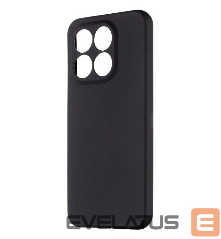 Back panel cover iLike Xiaomi Xiaomi 15T Matte TPU Cover Case Black