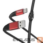 Cable Hama  Extreme USB 2.0 USB A to USB C Cabel 1,5 m Red Black