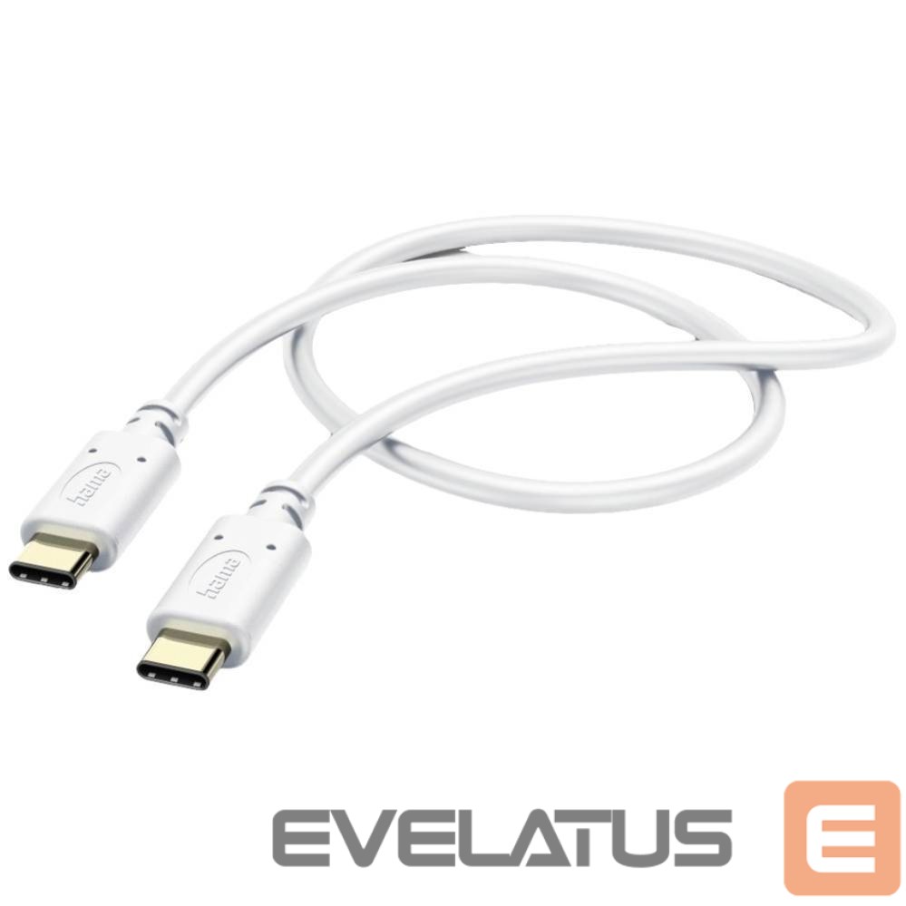 Cable Hama Charging Cable USB-C to USB-C 1.5m White
