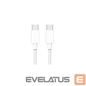Cable iLike  65W USB C TO USB C 1M White