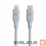 Cable Evelatus  Evelatus USB C to Lightning Silicone Cable 1.2M (MFI10CL) 60W / 20V3A White