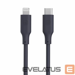 Cable Evelatus  Evelatus USB C to Lightning Silicone Cable 1.2M (MFI10CL) 60W / 20V3A Blue