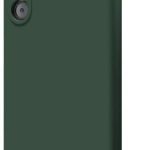 Back panel cover Evelatus Samsung Galaxy A15 Premium Soft Touch Silicone Case Pine Green