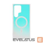 Back panel cover Connect Samsung Galaxy S24 Ultra Transparent gradient Magnetic Case Chameleon 