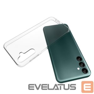 Back panel cover Connect Samsung Galaxy A14 4G Clear Silicone Case 1.5mm TPU Transparent
