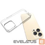Back panel cover Connect Apple iPhone 15 Pro Clear Silicone Case 1.5mm TPU Transparent