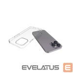Back panel cover Connect Apple iPhone 15 Pro Max Clear Silicone Case 1.5mm TPU Transparent