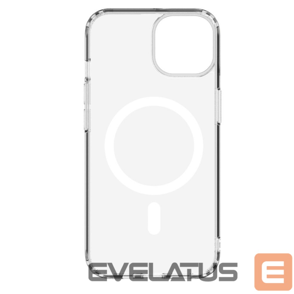 Back panel cover Connect Apple iPhone 15 Clear Case with MagSafe Transparent