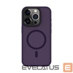 Back panel cover Connect Apple iPhone 14 Pro Max Hybrid Case With Magnetic PC+TPU Deep Purple