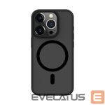 Back panel cover Connect Apple iPhone 15 Pro Hybrid Case With Magnetic PC+TPU Black