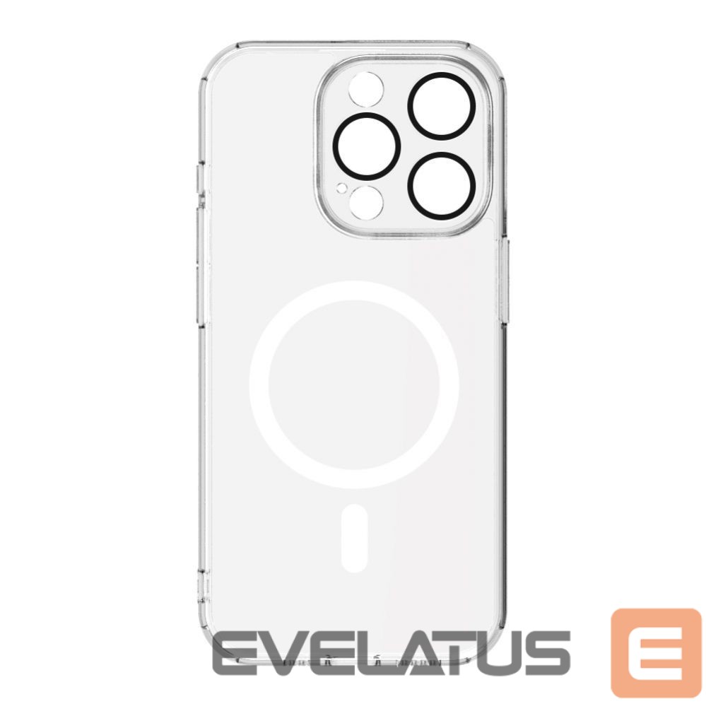 Back panel cover Connect Apple iPhone 14 Pro Max Clear Case With Magnetic and Camera Protection Transparent
