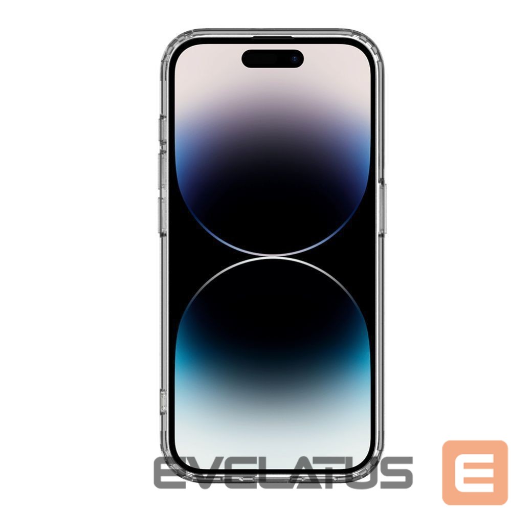 Back panel cover Connect Apple iPhone 15 Pro Military Shockproof Silicone Case Transparent
