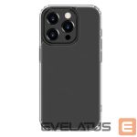 Back panel cover Connect Apple iPhone 15 Pro Military Shockproof Silicone Case Transparent