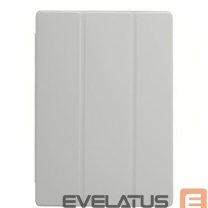 Back panel cover Connect Samsung Galaxy Tab S9 Tablet case with imitate microfiber inside Silver