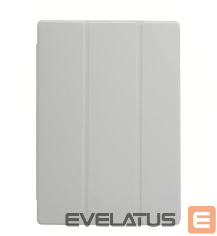 Back panel cover Connect Samsung Galaxy Tab S9 Tablet case with imitate microfiber inside Silver
