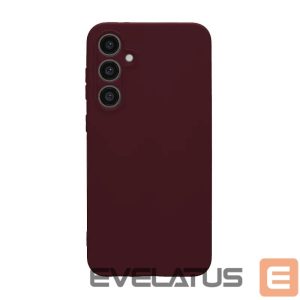 Back panel cover Evelatus Samsung Galaxy A35 Premium Soft Touch Silicone Case Plum