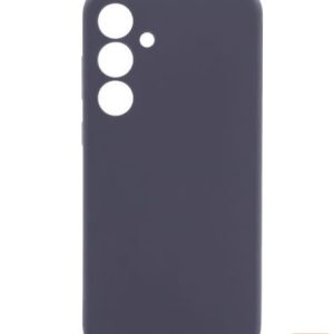 Back panel cover Evelatus Samsung Galaxy A55 Premium Soft Touch Silicone Case Midnight Blue