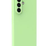 Back panel cover Evelatus Samsung Galaxy A55 Premium Soft Touch Silicone Case Mint