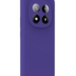 Back panel cover Evelatus Xiaomi Poco M6 Pro Premium Soft Touch Silicone Case Purple