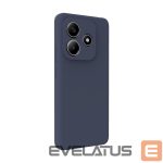 Back panel cover Evelatus Xiaomi Poco X6 Premium Soft Touch Silicone Case Blue
