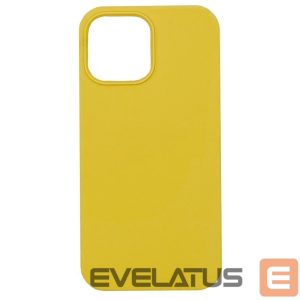 Back panel cover Evelatus Xiaomi Poco X6 Pro Premium Soft Touch Silicone Case Yellow