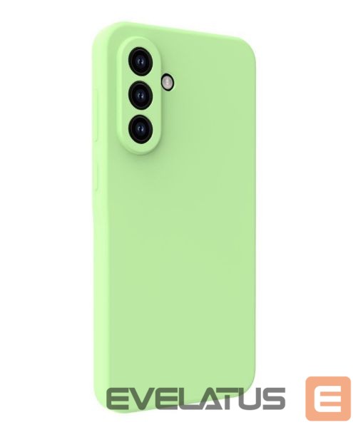 Back panel cover Evelatus Samsung Galaxy A15 Premium Soft Touch Silicone Case Mint