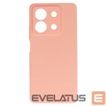 Back panel cover Connect Xiaomi Poco M6 Premium Quality Soft Touch Silicone Case Pink Sand