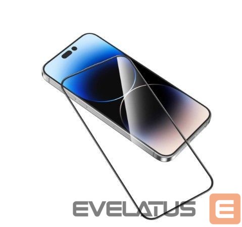 Protective glass iLike Xiaomi Redmi Note 13 Pro 4G / Poco M6 Pro 2.5D Full Cover Glass Anti-Static Super strong Black