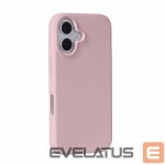 Back panel cover Evelatus Apple iPhone 16 Premium Magsafe Soft Touch Silicone Case Pink Sand