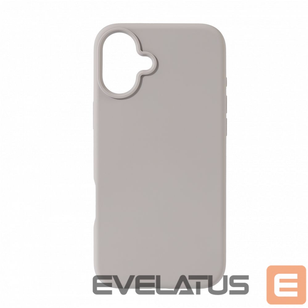 Back panel cover Evelatus Apple iPhone 16 Premium Magsafe Soft Touch Silicone Case White