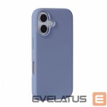 Back panel cover Evelatus Apple iPhone 16 Premium Magsafe Soft Touch Silicone Case Lavender Gray