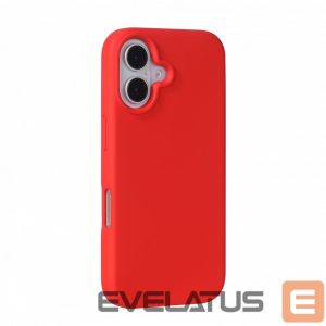 Back panel cover Evelatus Apple iPhone 16 Premium Magsafe Soft Touch Silicone Case Red