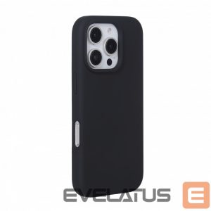 Back panel cover Evelatus Apple iPhone 16 Pro Premium Magsafe Soft Touch Silicone Case Black