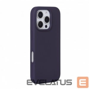 Back panel cover Evelatus Apple iPhone 16 Pro Premium Magsafe Soft Touch Silicone Case Deep Purple