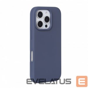 Back panel cover Evelatus Apple iPhone 16 Pro Max Premium Magsafe Soft Touch Silicone Case Midnight Blue