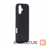 Back panel cover Evelatus Apple iPhone 16 Plus Premium Magsafe Soft Touch Silicone Case Black