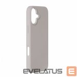 Back panel cover Evelatus Apple iPhone 16 Plus Premium Magsafe Soft Touch Silicone Case Silver